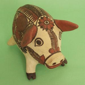 ゲレーロ 陶芸 ブタ 置物