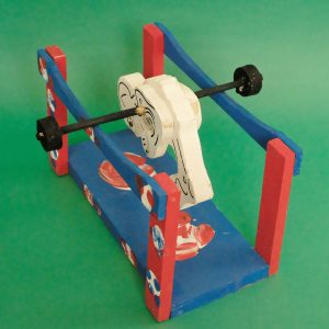 ガイコツ 平行棒 おもちゃ