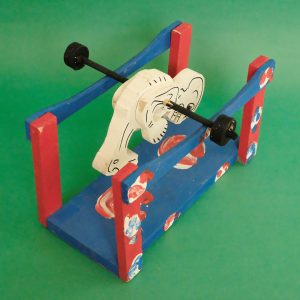 ガイコツ 平行棒 おもちゃ