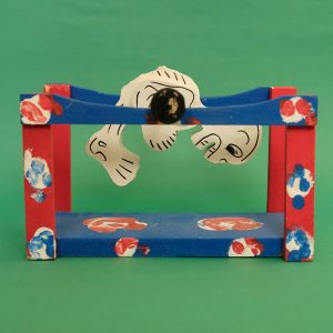 ガイコツ 平行棒 おもちゃ