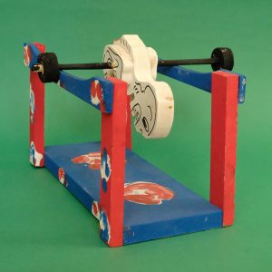 ガイコツ 平行棒 おもちゃ