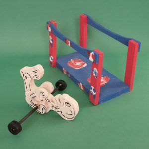 ガイコツ 平行棒 おもちゃ