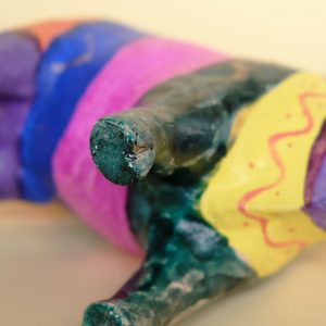 メテペック 土人形 牛