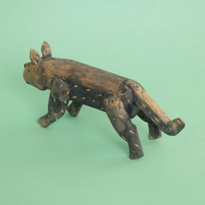 メキシコ オアハカ ウッドカービング 犬 ヴィンテージ