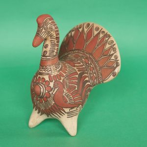 ゲレーロ 陶芸 七面鳥