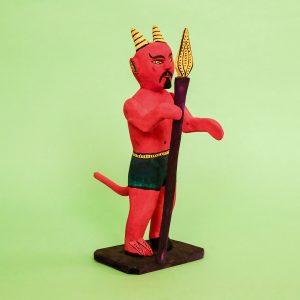 オアハカ ウッドカービング 悪魔