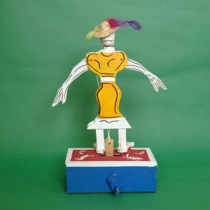 グメルシンド エスパーニャ 踊るガイコツ メキシコ民芸玩具