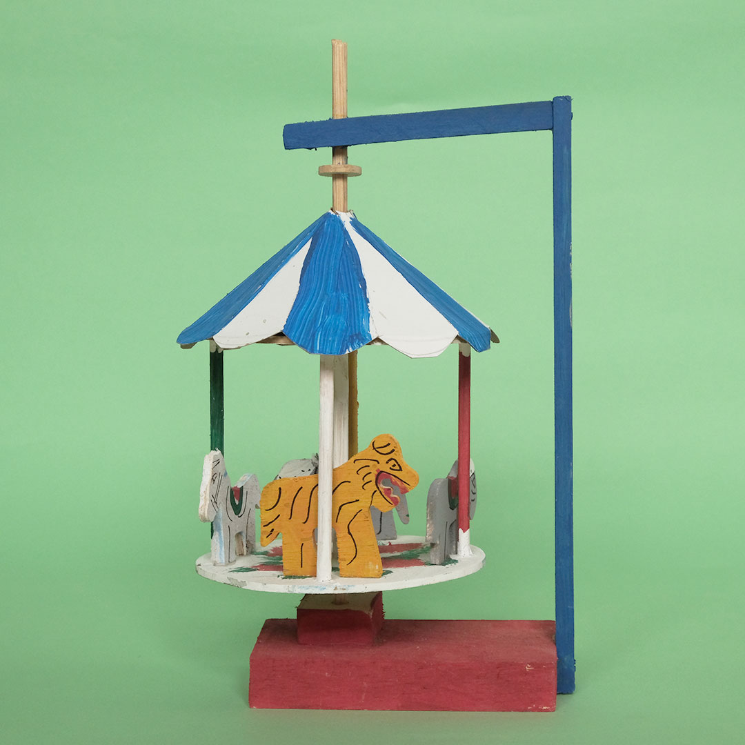 メリーゴーランド グメルシンド エスパーニャの木製玩具 Labrava メキシコ 民芸 フォークアート 雑貨