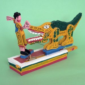 メキシコ 民芸玩具 グメルシンド エスパーニャ ワニ