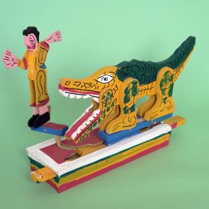 メキシコ 民芸玩具 グメルシンド エスパーニャ ワニ