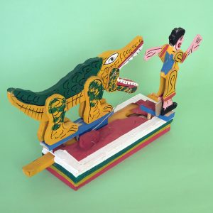 メキシコ 民芸玩具 グメルシンド エスパーニャ ワニ