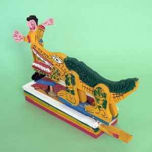 メキシコ 民芸玩具 グメルシンド エスパーニャ ワニ