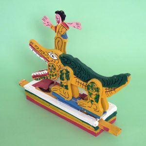 メキシコ 民芸玩具 グメルシンド エスパーニャ ワニ