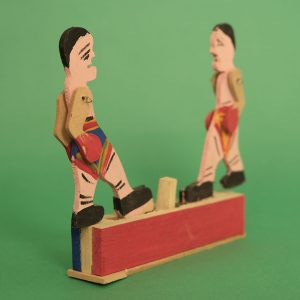 メキシコ 民芸玩具 ボクシング