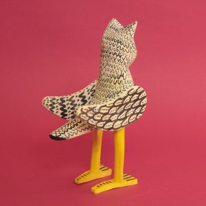 オアハカ ウッドカービング フクロウ