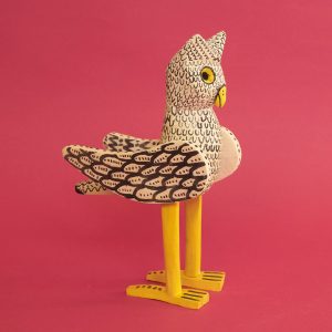 オアハカ ウッドカービング フクロウ