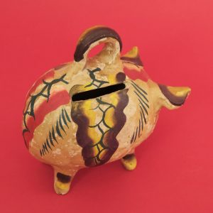 ハリスコ 貯金箱 ブタ