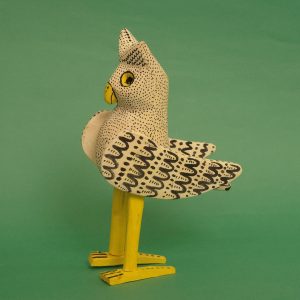 オアハカン ウッド カーヴィング ふくろう