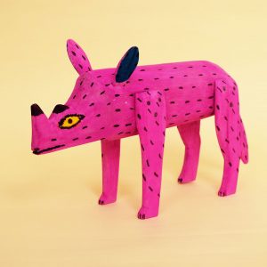 メキシコ オアハカ ウッドカーヴィング 犀
