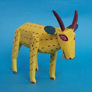 メキシコ オアハカ ウッドカーヴィング 山羊