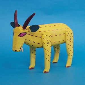 メキシコ オアハカ ウッドカーヴィング 山羊