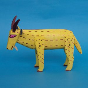 メキシコ オアハカ ウッドカーヴィング 山羊