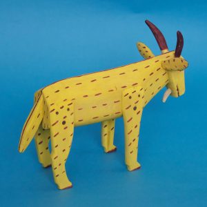 メキシコ オアハカ ウッドカーヴィング 山羊