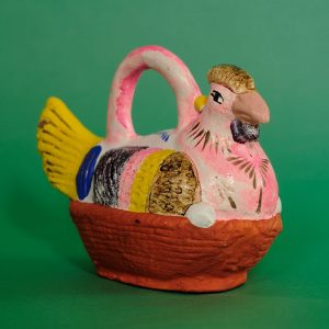 メテペック メキシコ民芸 雌鶏