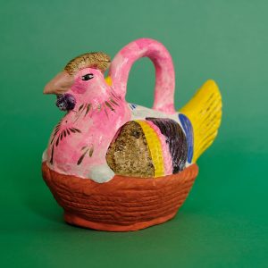 メテペック メキシコ民芸 雌鶏