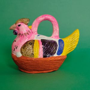 メテペック メキシコ民芸 雌鶏