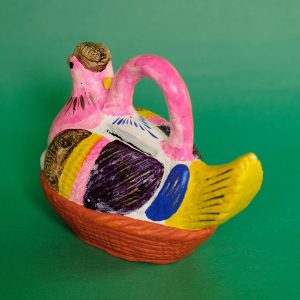 メテペック メキシコ民芸 雌鶏