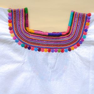 メキシコ マヤ チャムラ 刺繍ブラウス