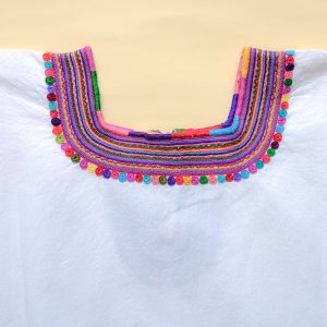 メキシコ マヤ チャムラ 刺繍ブラウス