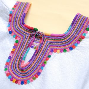 メキシコ マヤ チャムラ 刺繍ブラウス