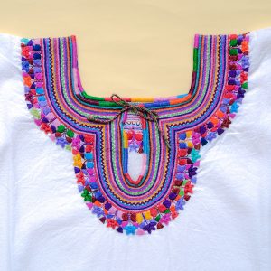 メキシコ マヤ チャムラ 刺繍ブラウス