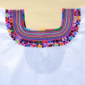 メキシコ マヤ チャムラ 刺繍ブラウス