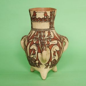 メキシコ陶芸 ゲレーロ州 オアパン 壺