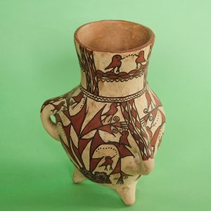 メキシコ陶芸 ゲレーロ州 オアパン 壺