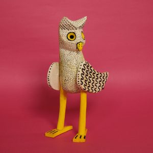 メキシコ ウッドカービング ふくろう