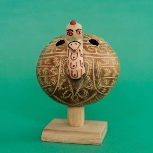 椰子の実 細工 七面鳥 ピノテパ デ ドン ルイス