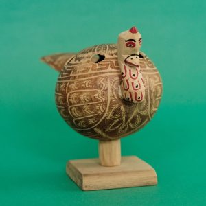 椰子の実 細工 七面鳥 ピノテパ デ ドン ルイス