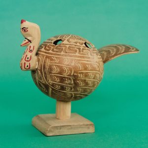 椰子の実 細工 七面鳥 ピノテパ デ ドン ルイス