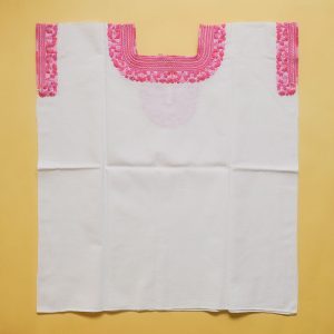 ピンク 刺繍ブラウス