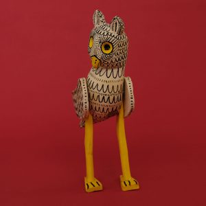 オアハカン ウッド カーヴィング ふくろう