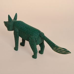 メキシコ 木彫り 置物 コヨーテ