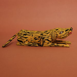 メキシコ ウッドカービング 犬