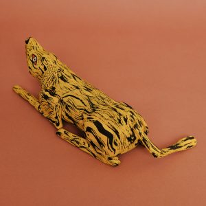 メキシコ ウッドカービング 犬