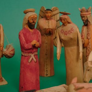 メキシコ ウッドカービング ヴィンテージ ナシミエント