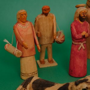 メキシコ ウッドカービング ヴィンテージ ナシミエント