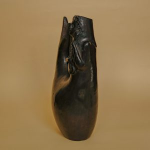 メキシコ 黒陶 人魚 オアハカ